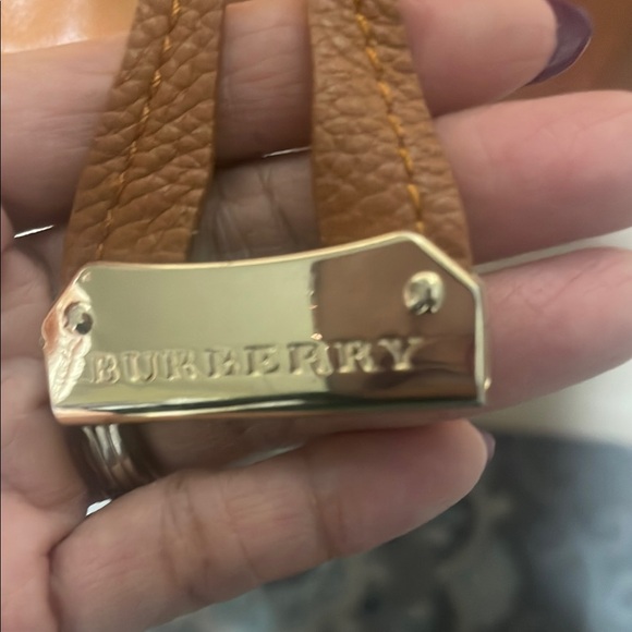 Burberry Tan Leather Women's Bag - Picture 5 of 10